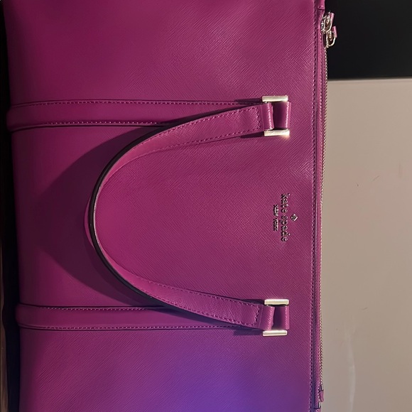Kate Spade Pink Leather Tote Bag - Picture 1 of 5